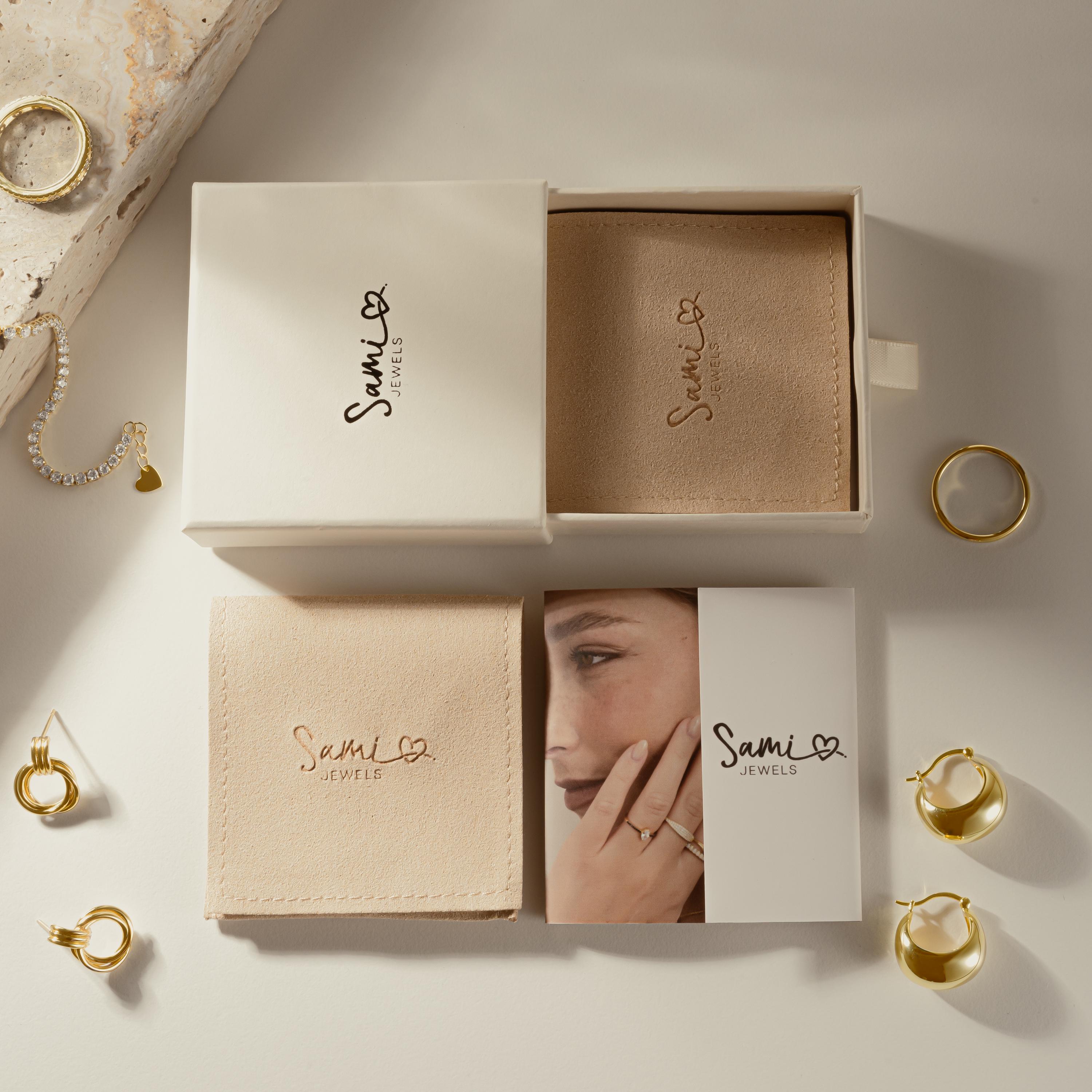 Gold Plated Bangle Bracelet with Thick 14K Finish