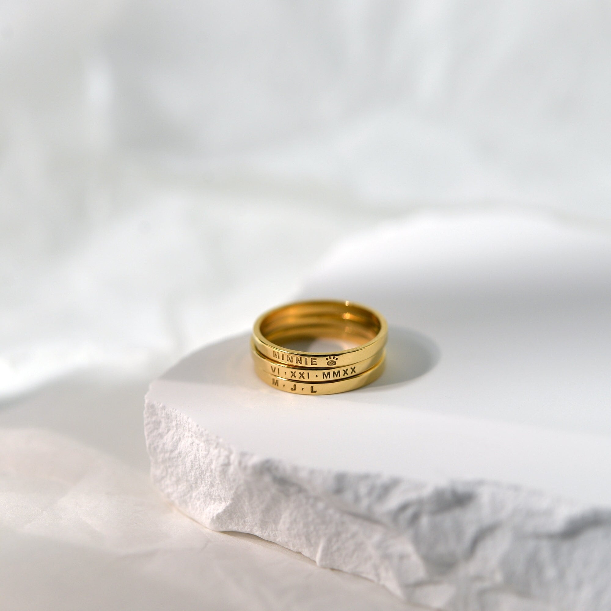 Personalized Sterling Silver Name Ring
