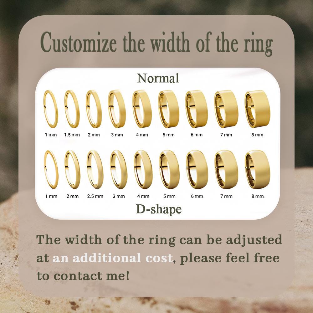 Engraved Floral Wedding Band Set for Couples
