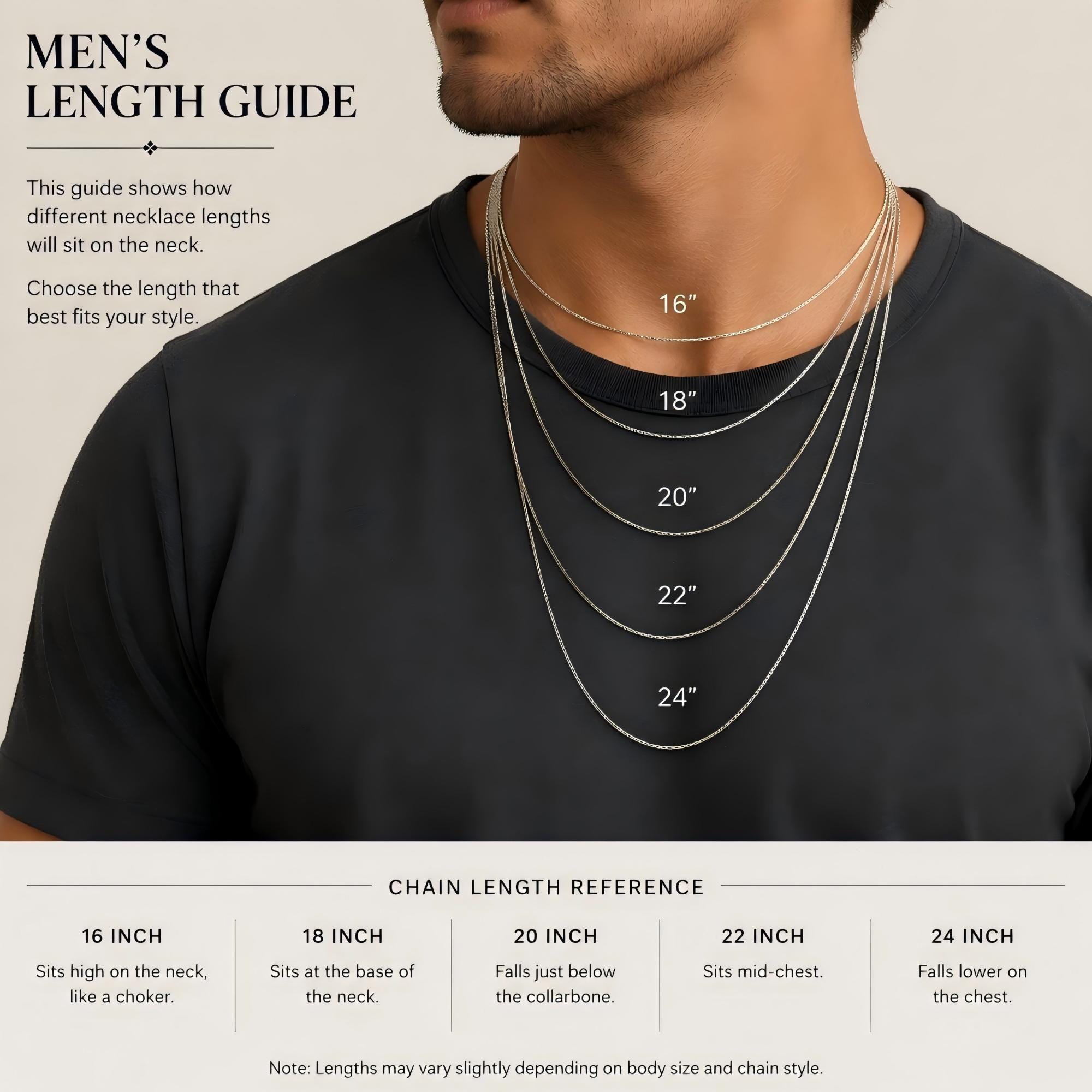 Men's Birthstone Necklace with Black Onyx or Tiger Eye on a Curb Chain