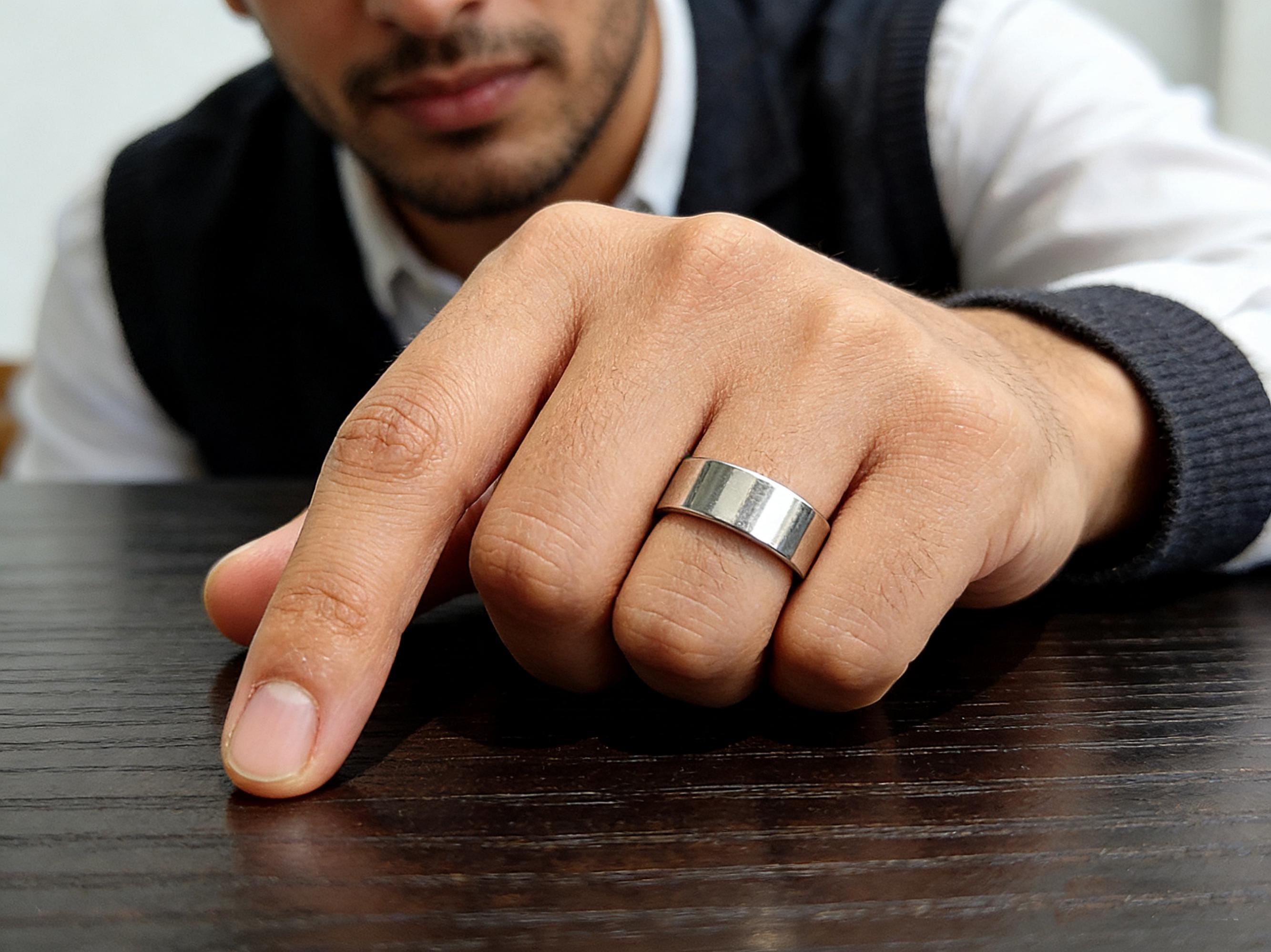 6mm Stainless Steel Band Ring for Men and Women