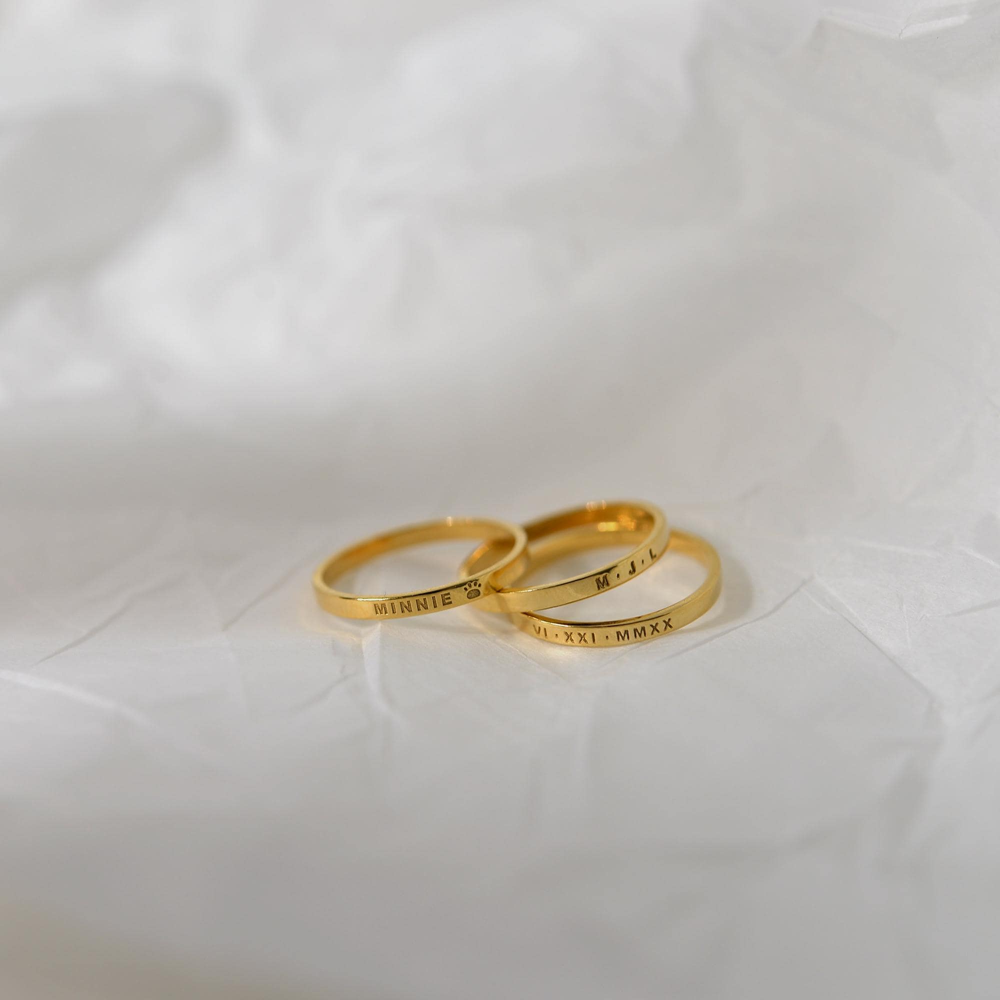 Personalized Sterling Silver Name Ring